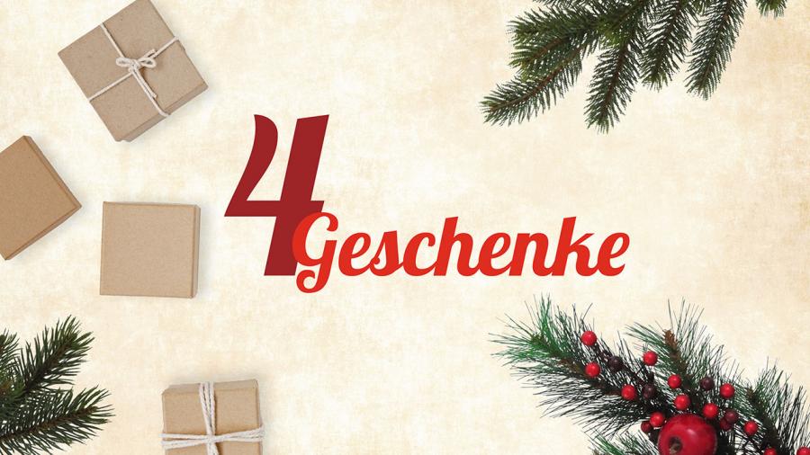 4 Geschenke